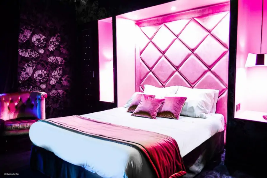 chambre rose bonbon