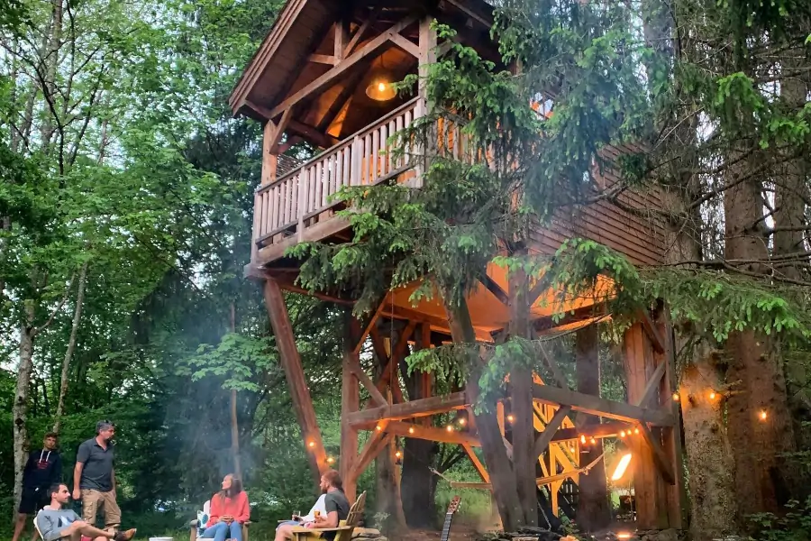 cabane extérieur